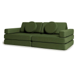 Kindersofa in Flaschengrün – stilvolle Couch fürs Kinderzimmer